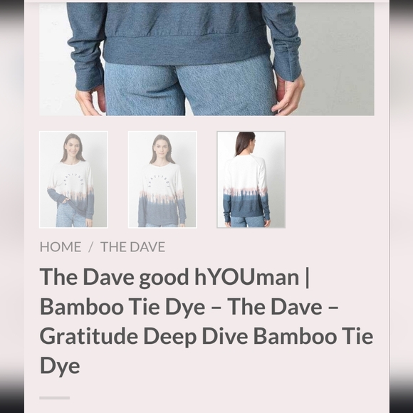 good hYOUman THE DAVE Tie Dye Pullover - Picture 8 of 9